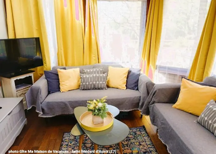 Grand Climatise Ma Maison De Proche De La Rochelle 10 Personnes Сasa de vacaciones *